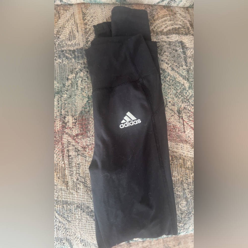 Adidas womens Black Leggings